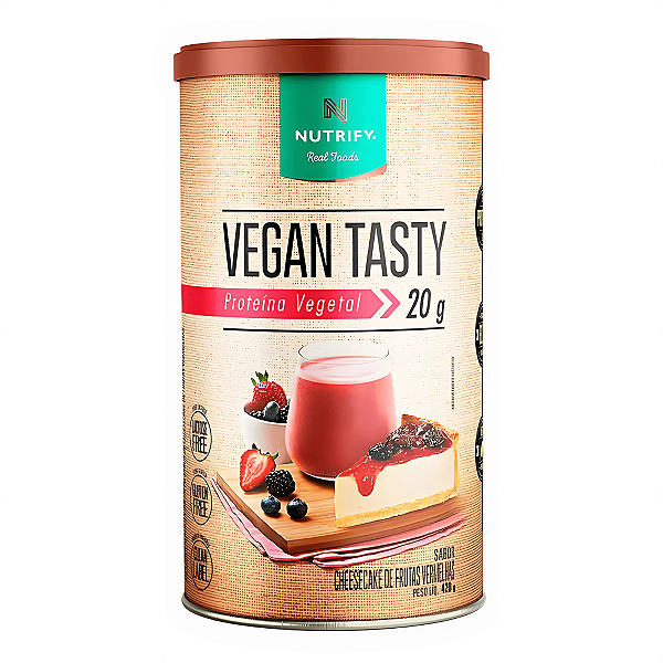 Vegan Tasty - 420G - Nutrify  - Sem Glúten Sem Lactose