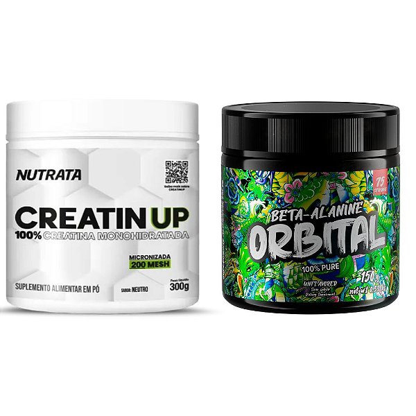 Combo Creatin UP Nutrata 300g + Beta Alanine Orbital 150g