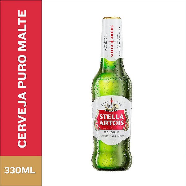 CERVEJA 330ML STELLA LONG NECK UN