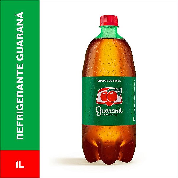 REFRIGERANTE 1L GUARANA  ANTARCTICA PET **DESCARTÁVEL****  UNIDADE