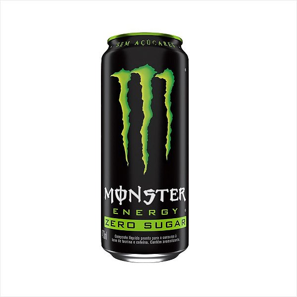 MONSTER ENERGY GREEN SEM ACUCAR LATA UN