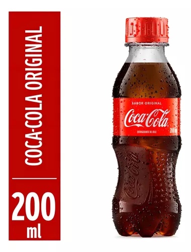REFRIGERANTE 200ML COCA COLA PET