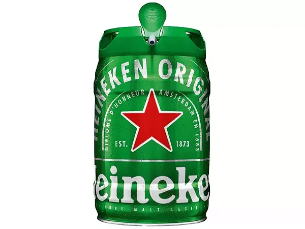 CHOPP HEINEKEN BARRIL 5L