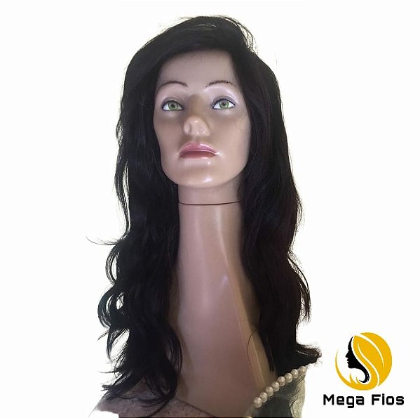 Peruca lace cabelo humano