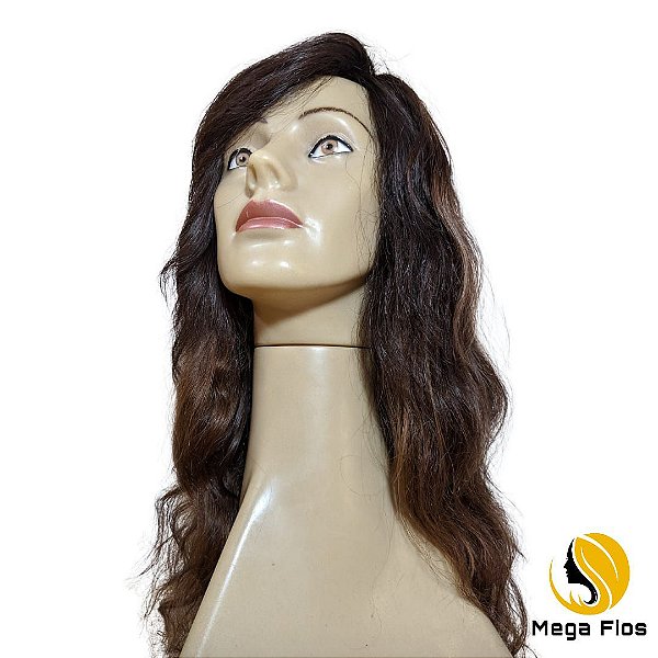 Peruca lace cabelo humano