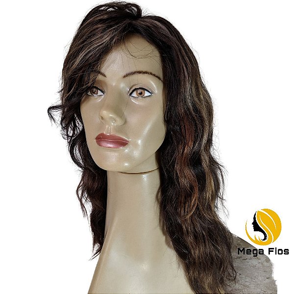 Peruca lace cabelo humano