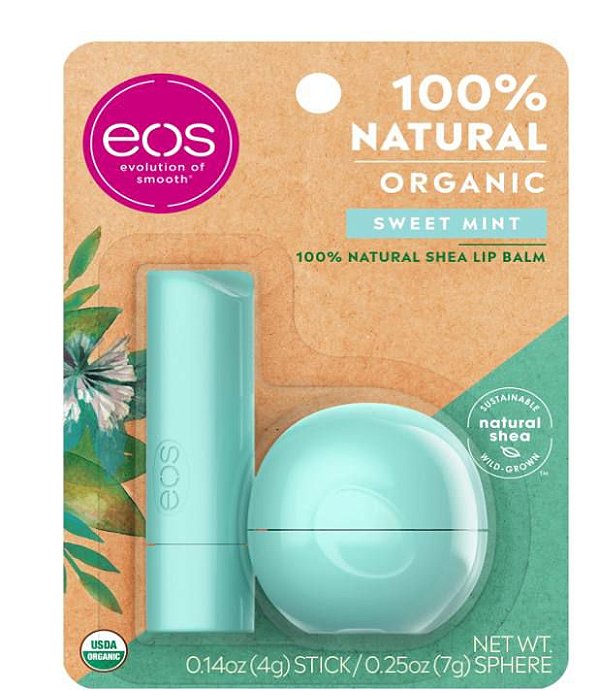 Kit Lip Balm Bastão & Esfera - Sweet Mint