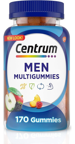 Centrum Men Multivitamínico 170 Gomas - Importado