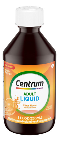 Centrum Adultos Liquido Multivitamínico 236ml- Importado Eua