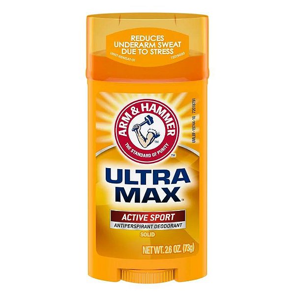 Desodorante Arm & Hammer 73g Ultra Max - Active Sport