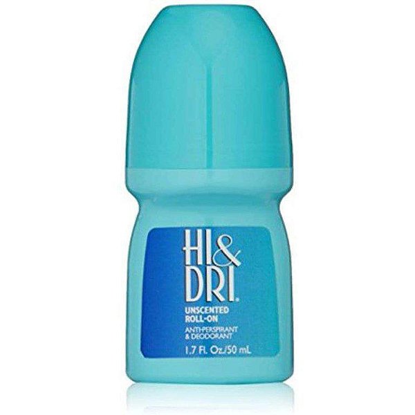 Desodorante Hi & Dri 50ml Unscented - (Sem Perfume)