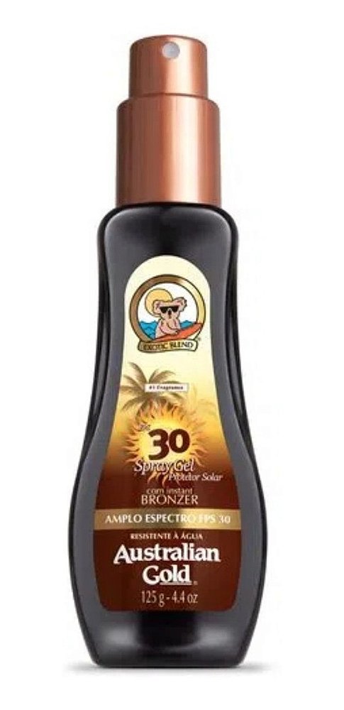 Protetor Solar Spray Gel Fps 30 Australian Gold 125g