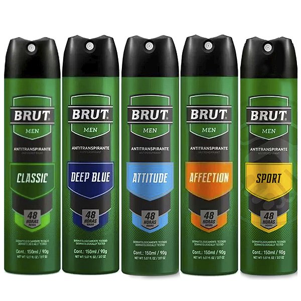 Desodorante Antitranspirante  Brut Homen 150ML / 90G