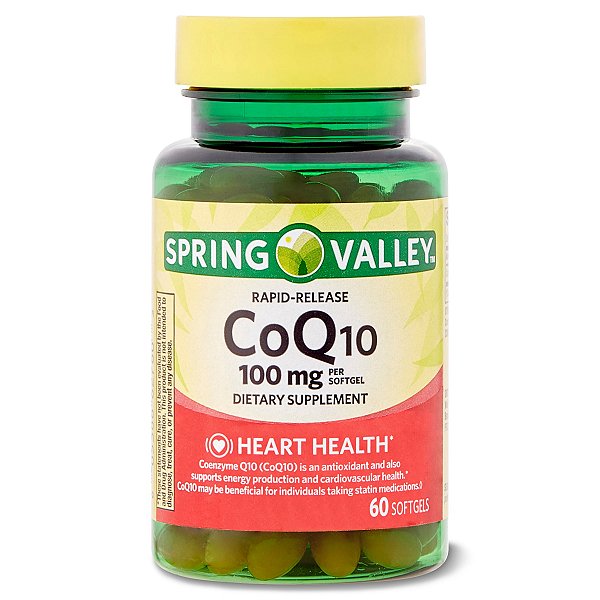 CoQ10 100mg Spring Valley - 60 Softgel