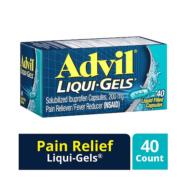 Advil Liqui-gels 200mg - 40 Cápsulas