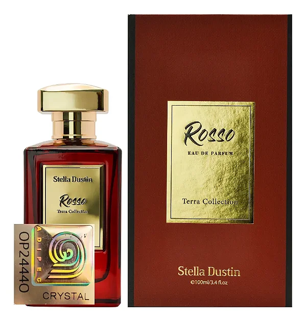 Perfume Rosso Terra Eau De Parfum - Stella Dustin - Selo Adipec