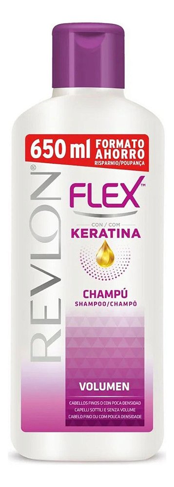 Shampoo Revlon Flex Keratina Volume 650ml