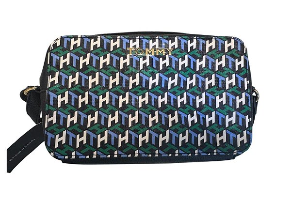 Bolsa Tommy Hilfiger Melissa Li Bolsa Crossbody - Azul Marinho