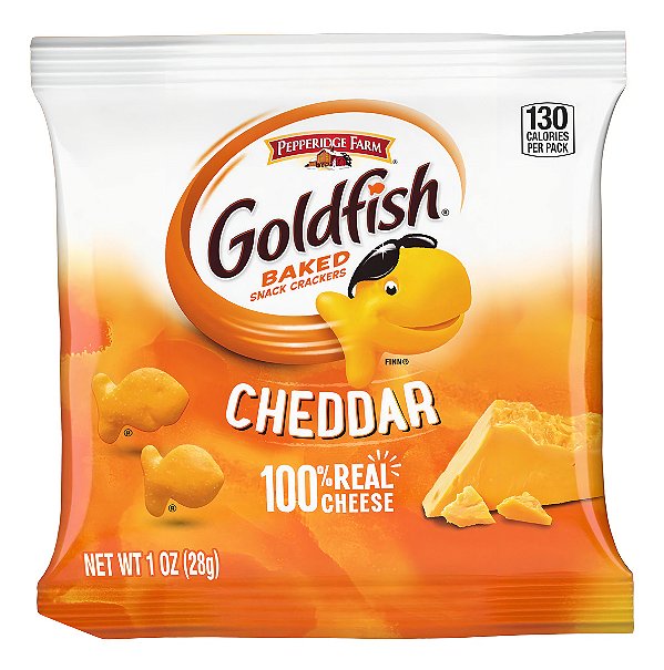 Bolacha Goldfish Cheddar 28g - Importado Dos Eua