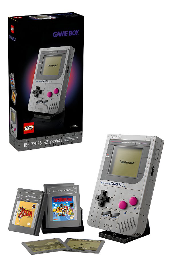 Lego Nintendo Game Boy - 72046 | 421 Peças Original