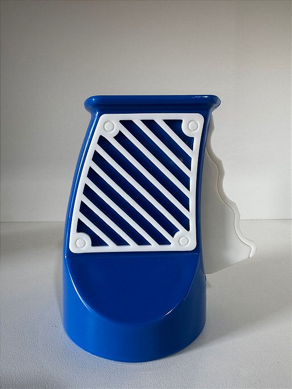 Abridor de Latas Impresso em 3d, Abridor de Latas Com Uma Mão - Azul com Branco