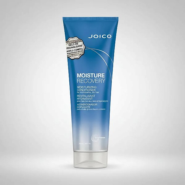 CONDICIONADOR JOICO MOISTURE RECOVERY PARA CABELOS SECOS 250ML - Original Com Selo