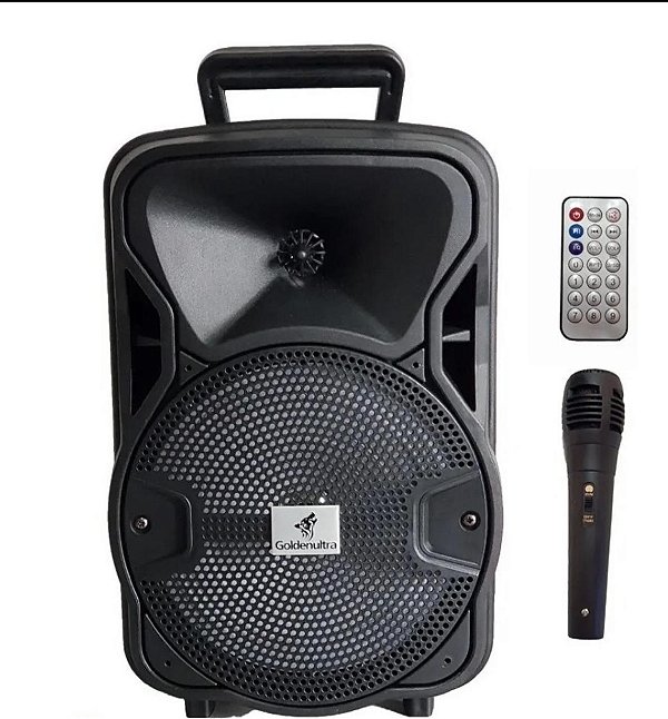 Caixa Som Bluetooth Amplificada Grande Potente Microfone P10 - ELETRONICOS  ATACADO - TUDO PARA SUA LOJA