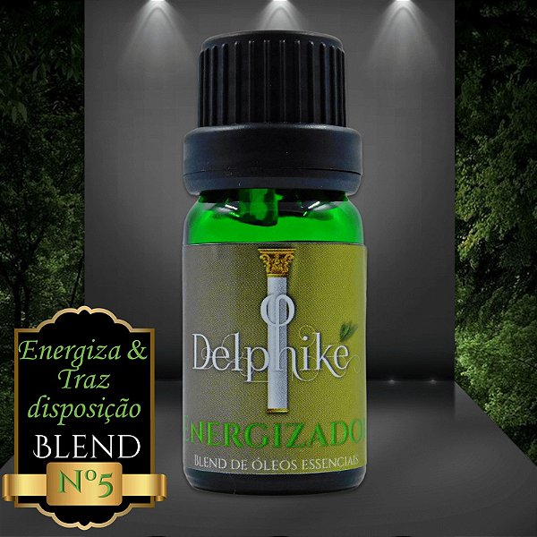 Blend de Óleos Essenciais Delphiké Nº5 - Energizador - 10ml