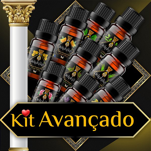 Kit Avançado - 10 Óleos Essenciais
