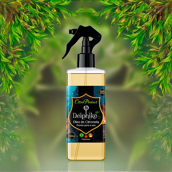 CitroProtect - Óleo de Citronela Delphiké  (200ml)🛡️🦟 Proteção Segura