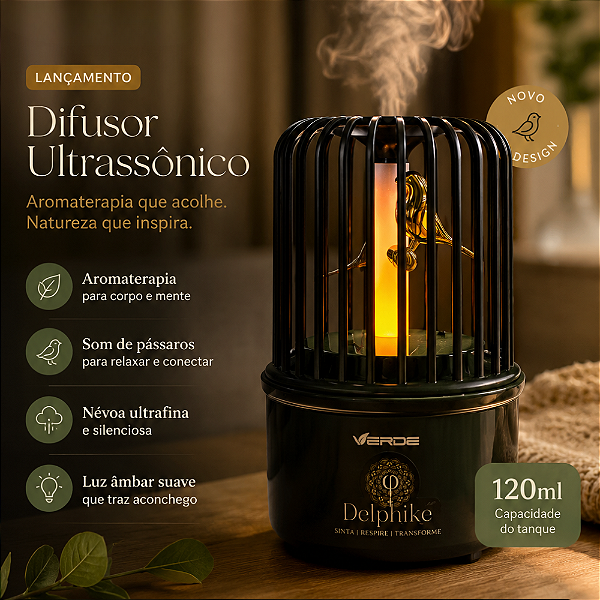 Difusor Ultrassônico Passáros Delphiké