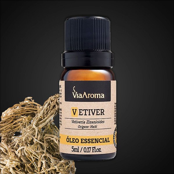 Óleo Essencial de Vetiver - 5ml