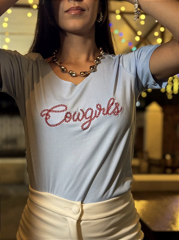 Blusa Suede cowgirls