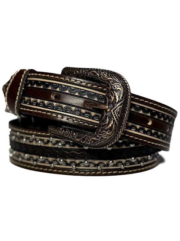 Cinto Três Tiras - couro