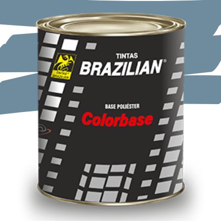 TINTA POLIESTER BRAZILIAN AZUL NICE MET FORD 95 900ml