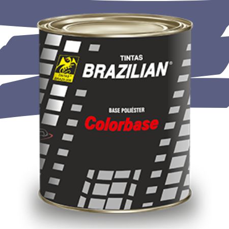 TINTA POLIESTER BRAZILIAN AZUL NOBRE PEROLIZADO VW 94 900ml