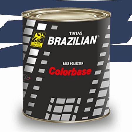 TINTA POLIESTER BRAZILIAN AZUL QUIRON BPL 41 GM 06 900ml