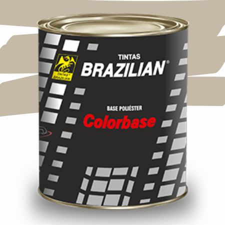 TINTA POLIESTER BRAZILIAN BEGE HAZEL MET GM 2007 900ml