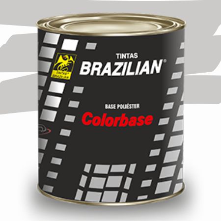 TINTA POLIESTER BRAZILIAN CINZA ANDINO PEROLIZADO VW 91 900ML