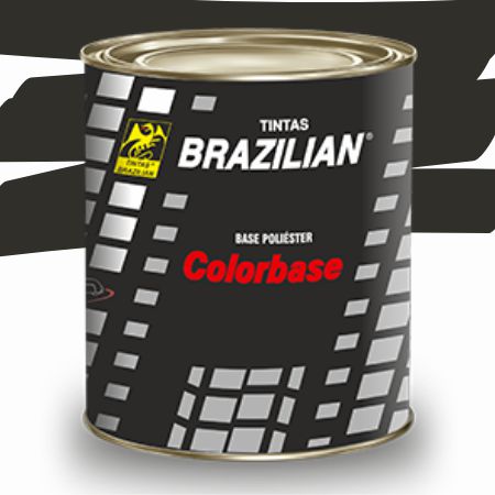 TINTA POLIESTER BRAZILIAN CINZA MONET MET. GM 96 900ml