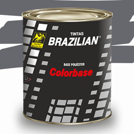 BASE POLIESTER CINZA TITÂNIO MET. VW 00 900ml - BRAZILIAN