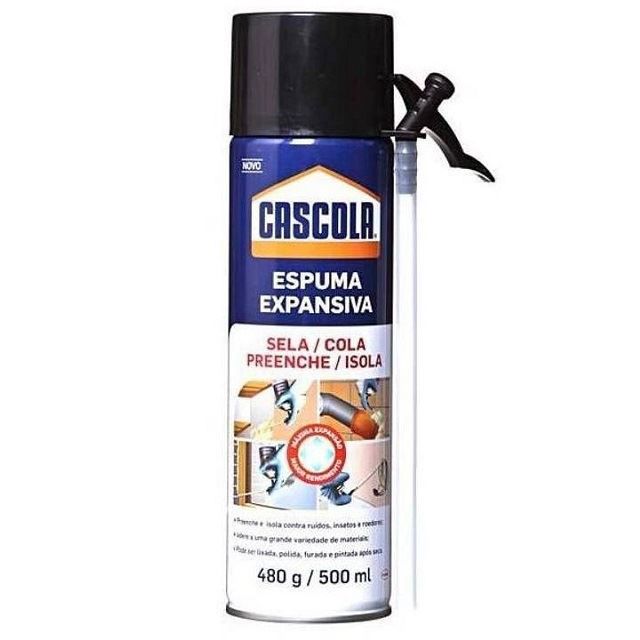 SPRAY ESPUMA EXPANSIVA  480GR/500ML - CASCOLA