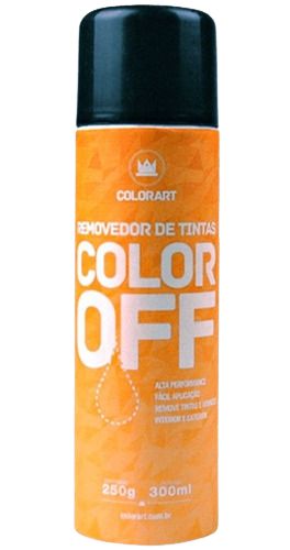 SPRAY REMOVEDOR DE TINTA COLOR OFF 300ML - COLORART