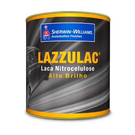 Laca Preto Fosco / Negro Mateante 900ml Lazzuril