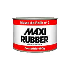MASSA DE POLIR Nº2 490GR - MAXI RUBBER