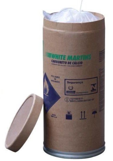 CARBURETO DE CALCIO BARRICA COM 50KG - WHITE MARTINS