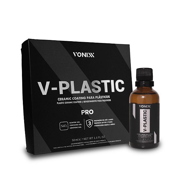 V-PLASTIC PRO CERAMIC COATING PARA PLASTICO 50ML - VONIXX