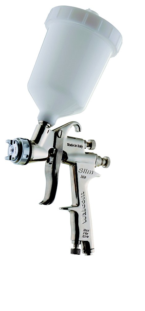 Pistola de Pintura Slim X Light HTE bico 1.3mm com Estojo e Acessórios - WALCOM-822013
