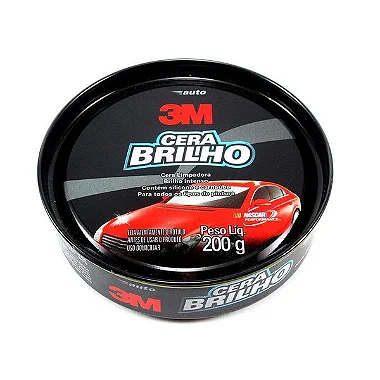 Auto Cera Brilho com Silicone 200gr 3M (SELECIONE A QUANTIDADE)