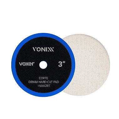 Boina Jeans Voxer Corte 3" Branca Vonixx (SELECIONE A QUANTIDADE)